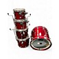 Used DW 5 Piece Performance Series Cherry Stain Laquer Drum Kit