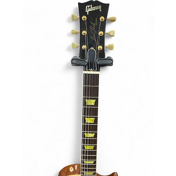 Used Gibson Les Paul Classic Honeyburst Solid Body Electric Guitar