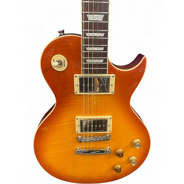 Used Vintage V100 LEMON DROP Solid Body Electric Guitar