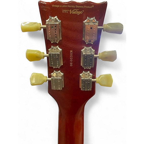 Used Vintage V100 LEMON DROP Solid Body Electric Guitar