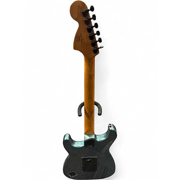 Used Squier Contemporary Stratocaster HH Blue Solid Body Electric Guitar