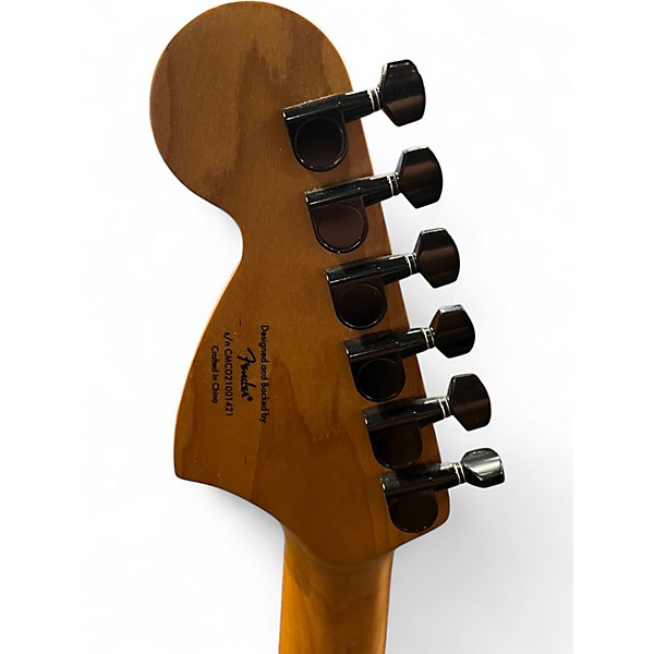 Used Squier Contemporary Stratocaster HH Blue Solid Body Electric Guitar