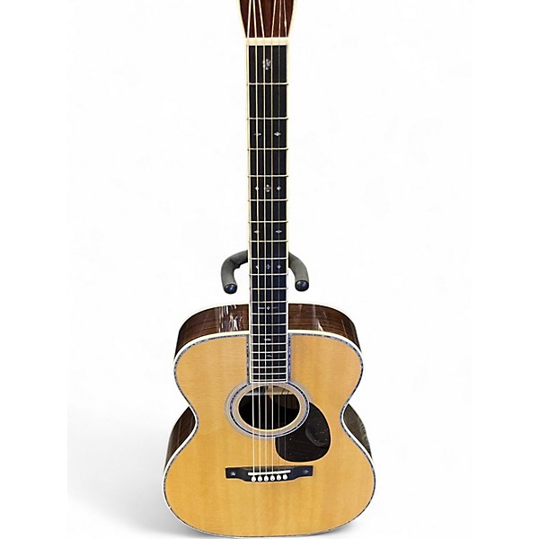 Used Martin OM42 Natural Acoustic Guitar