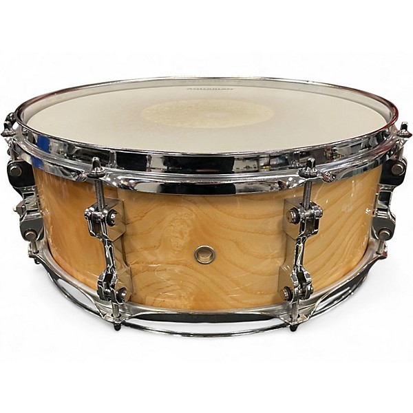 Used 2008 GMS 5.5X14 ASH Natural Drum