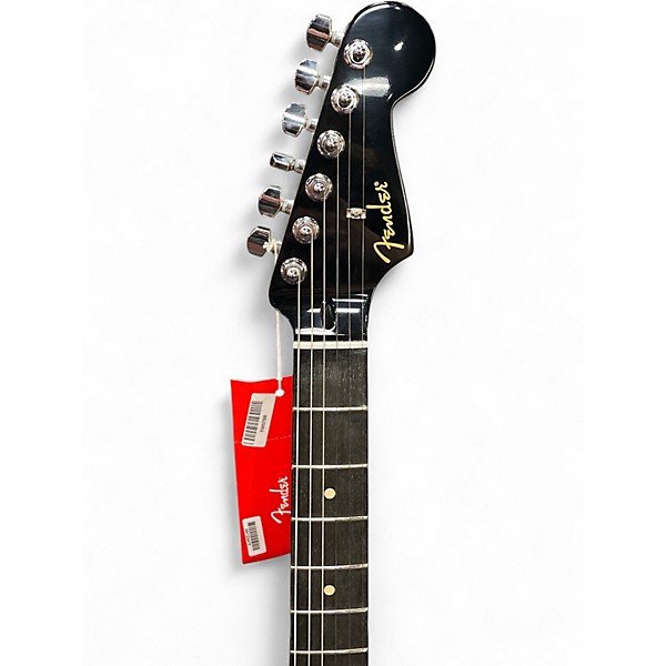 Used 2022 Fender Limited Edition Player Stratocaster HSS Ebony Fingerboard Black Solid Body Electric Guitar