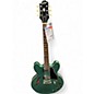 Used Epiphone ES335 Inverness Green Hollow Body Electric Guitar thumbnail