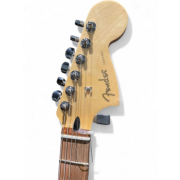 Used 2021 Fender Player Jaguar Capri Orange Solid Body Electric Guitar