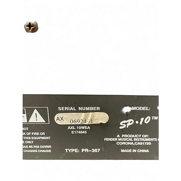 Used 2005 Squier SP10 1X5 10W Guitar Combo Amp