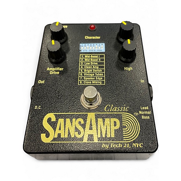 Used Tech 21 SANSAMP Classic Effect Pedal