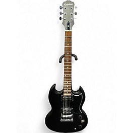 Used Epiphone SG Standard Black Solid Body Electric Guitar