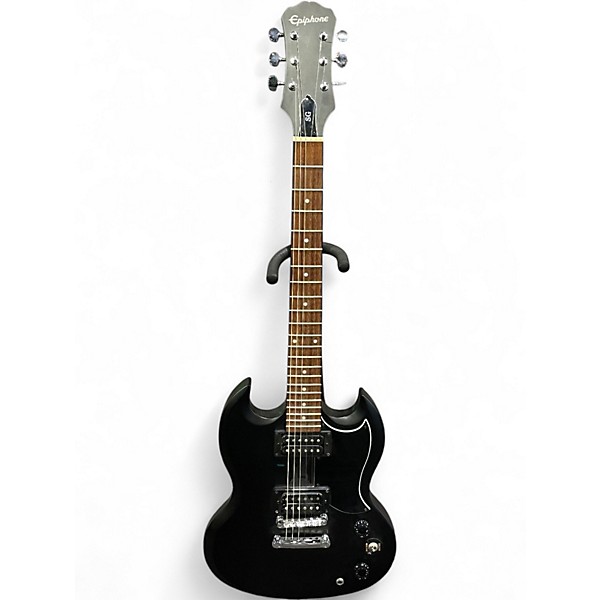 Used Epiphone SG Standard Black Solid Body Electric Guitar