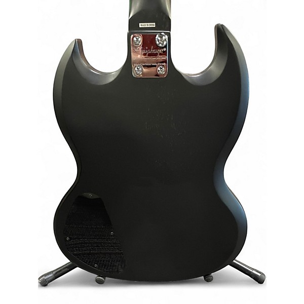 Used Epiphone SG Standard Black Solid Body Electric Guitar
