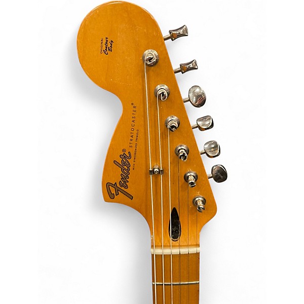 Used Fender Jimi Hendrix Stratocaster Olympic White Solid Body Electric Guitar