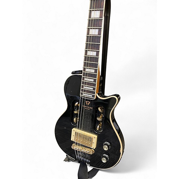Used Travelite EG1 Custom BLACK Electric Guitar