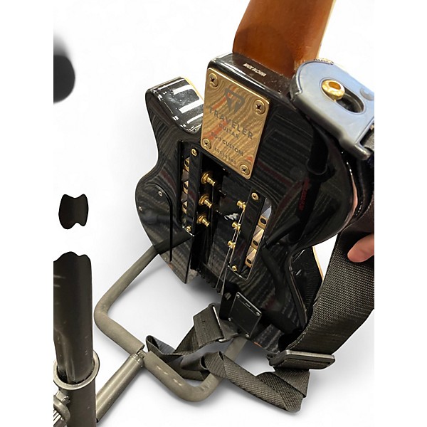 Used Travelite EG1 Custom BLACK Electric Guitar