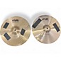 Used Paiste 15in Formula 602 Medium Hi Hat Pair Cymbal