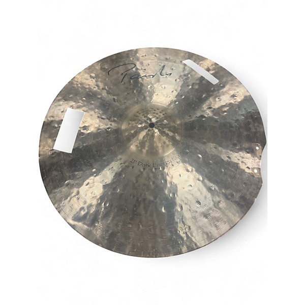 Used Paiste 21in Signature Dark Energy Ride Mark II Cymbal