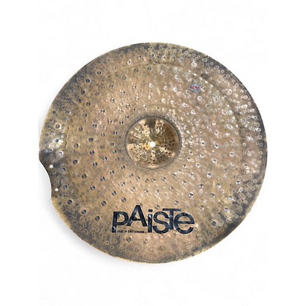 Used Paiste 21in Signature Dark Energy Ride Mark II Cymbal
