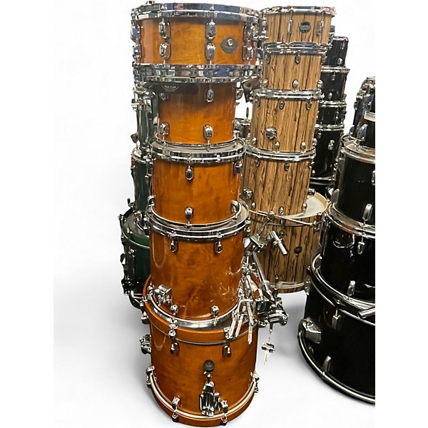 Used TAMA 5 Piece Starclassic AMBER GOLD Drum Kit