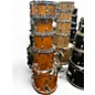 Used TAMA 5 Piece Starclassic AMBER GOLD Drum Kit