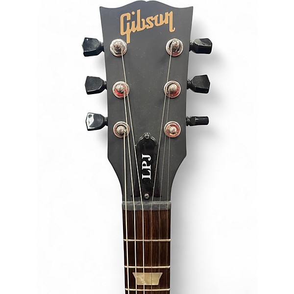Used Gibson LPJ White Solid Body Electric Guitar