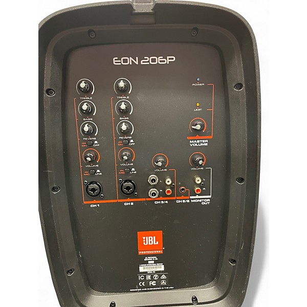 Used JBL EON206P Sound Package