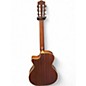 Used Luna Art Vintage Nylon Distressed Vintage Brownburst Classical Acoustic Electric Guitar