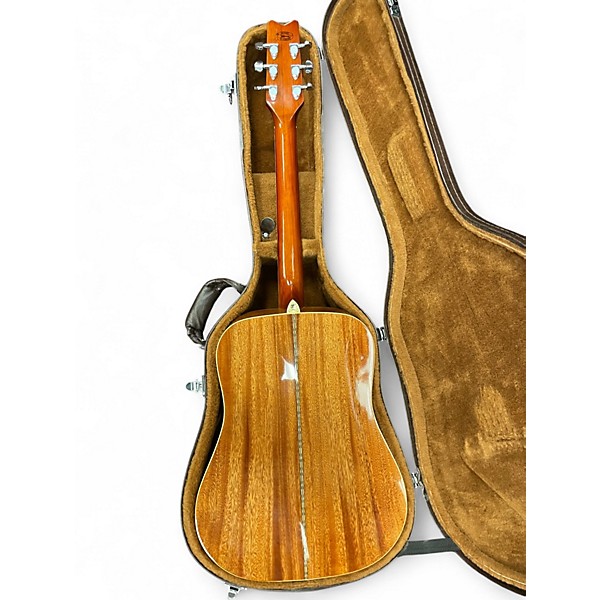 Used Washburn WD-114 Natural Acoustic Guitar