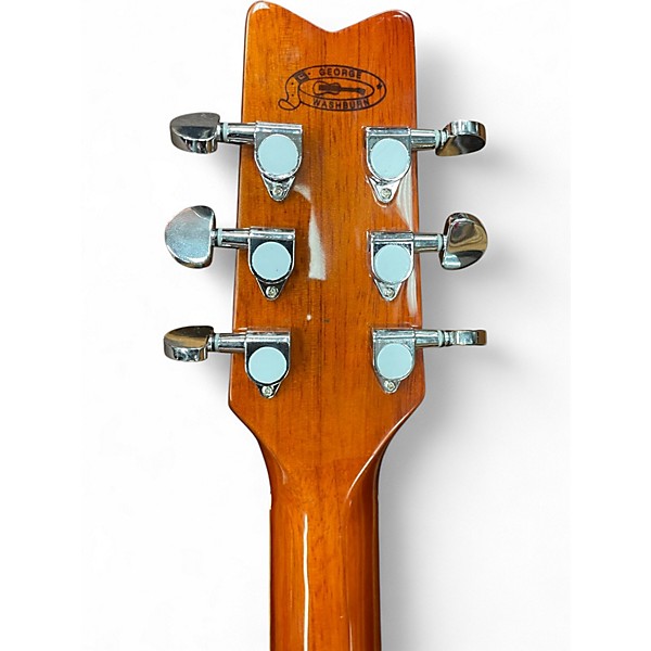 Used Washburn WD-114 Natural Acoustic Guitar