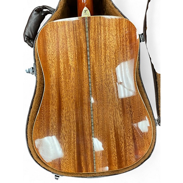 Used Washburn WD-114 Natural Acoustic Guitar