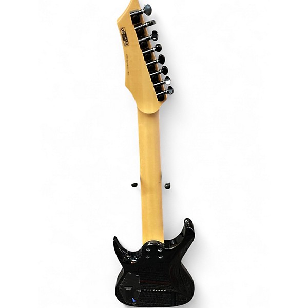 Used Dean RC8X CBK Rusty Cooley Signature 8 String Black Solid Body Electric Guitar