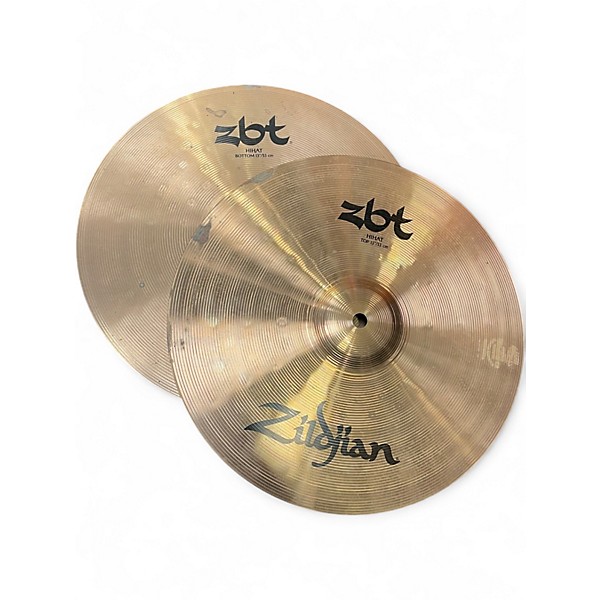 Used Zildjian 13in ZBT Hi Hat Pair Cymbal