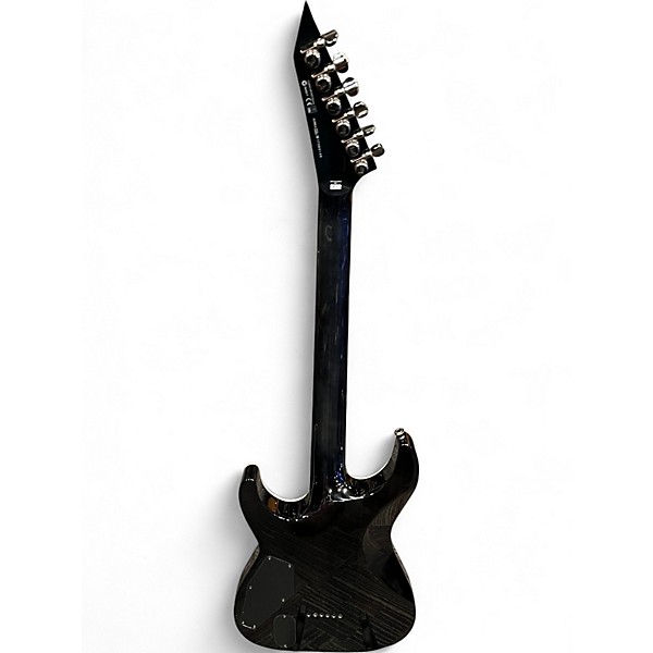 Used ESP LTD MH-1001 Deluxe Black Solid Body Electric Guitar