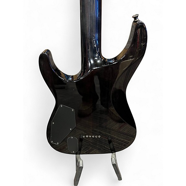 Used ESP LTD MH-1001 Deluxe Black Solid Body Electric Guitar