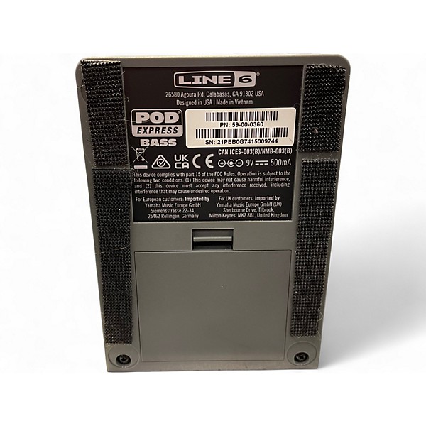 Used Line 6 POD Express BASS Effect Processor