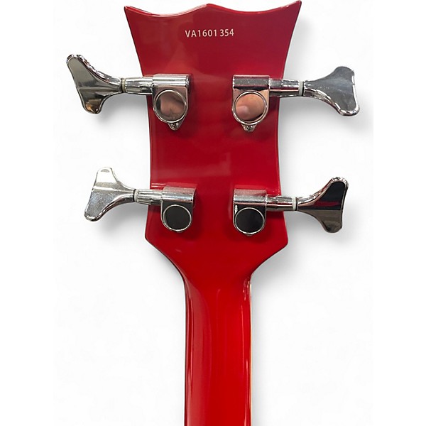 Used Eastwood K200 Red Electric Bass Guitar