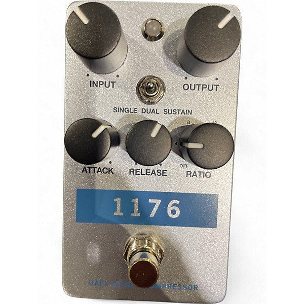 Used Uafx 1176 STUDIO COMPRESSOR Effect Pedal