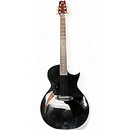 Used ESP LTD TL6 Black Acoustic Electric Guitar
