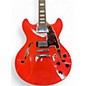 Used D'Angelico DAPDCFRCSCB Candy Tangerine Hollow Body Electric Guitar