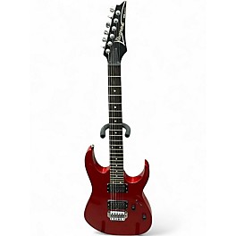 Used Ibanez RG120 Metallic Red Solid Body Electric Guitar