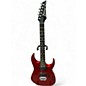 Used Ibanez RG120 Metallic Red Solid Body Electric Guitar thumbnail