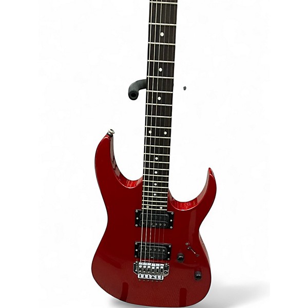 Used Ibanez RG120 Metallic Red Solid Body Electric Guitar