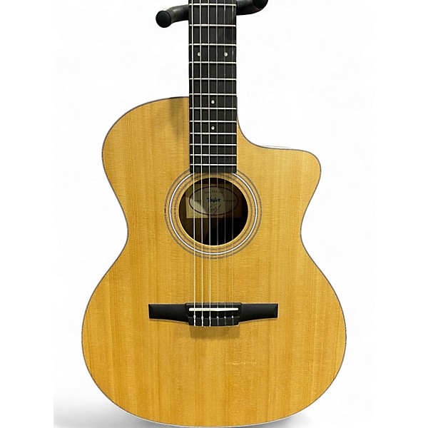 Used Taylor 214CEN Natural Classical Acoustic Electric Guitar