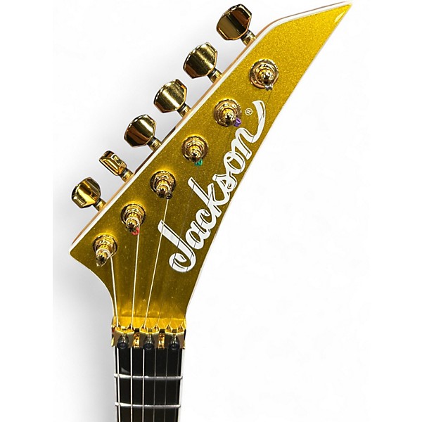 Used Jackson Soloist SL3 Metallic Gold Solid Body Electric Guitar