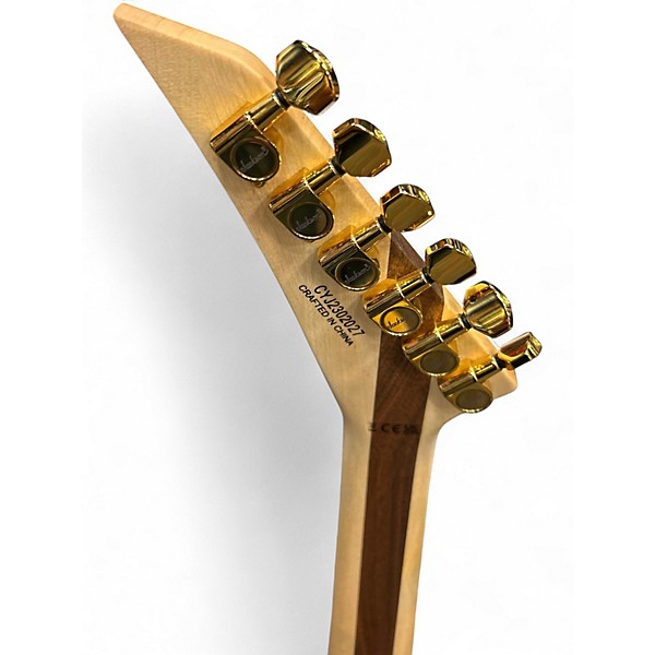 Used Jackson Soloist SL3 Metallic Gold Solid Body Electric Guitar