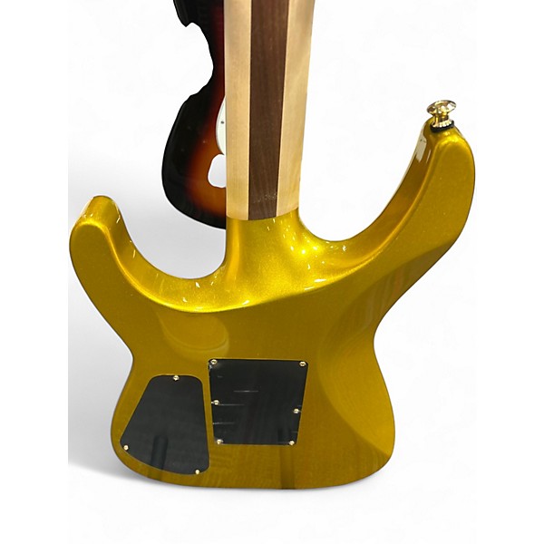 Used Jackson Soloist SL3 Metallic Gold Solid Body Electric Guitar