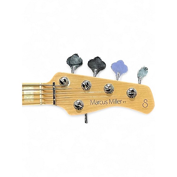 Used 2017 Sire Marcus Miller P7 Alder 5 String Natural Electric Bass Guitar