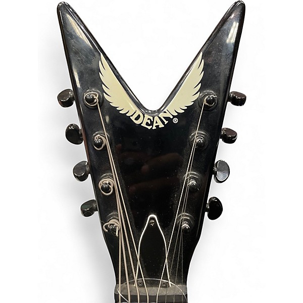 Used Dean ML Modifier 8-String Black Solid Body Electric Guitar