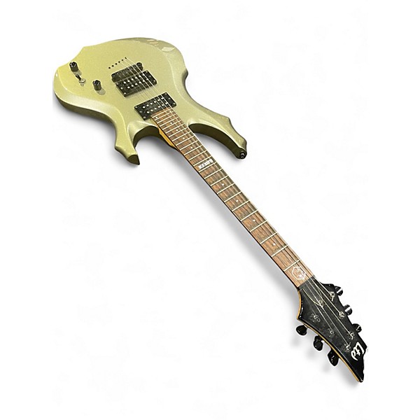 Used Ltd F-50 tan Solid Body Electric Guitar