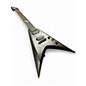 Used Solar Flying V 7 Black Solid Body Electric Guitar